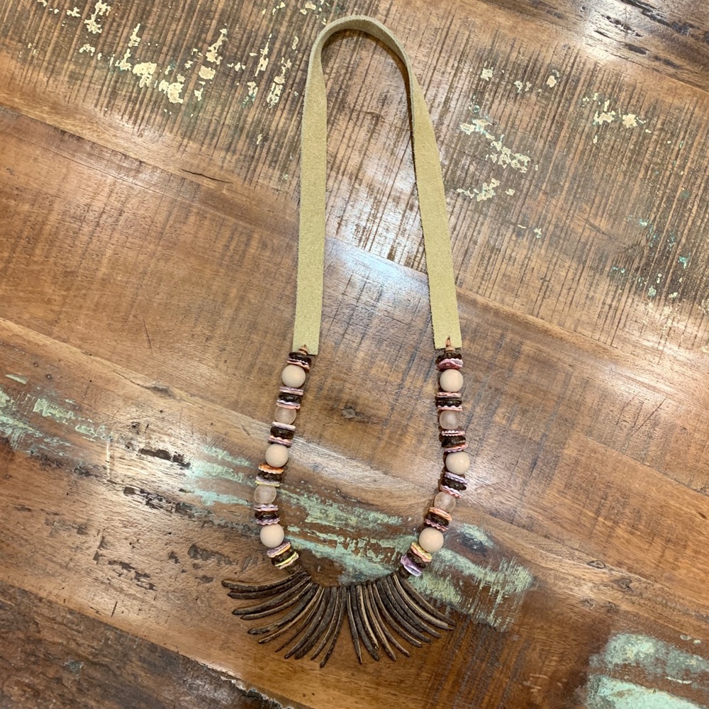 Handmade Boho Inspired Statement Necklace